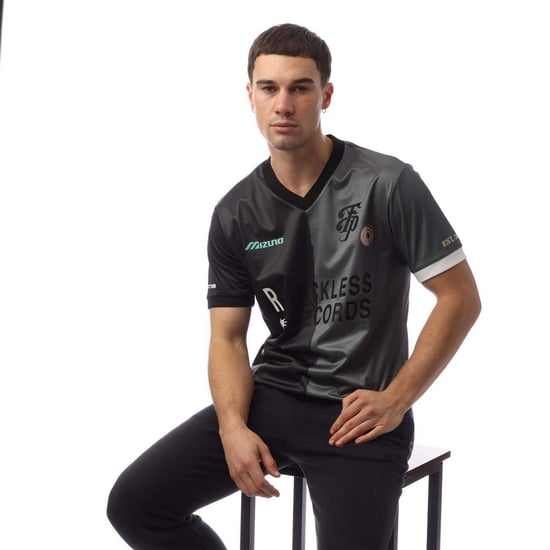 Mizuno Heren Footpatrol Monogram Game Voetbalshirt (Zwart) - Image 1