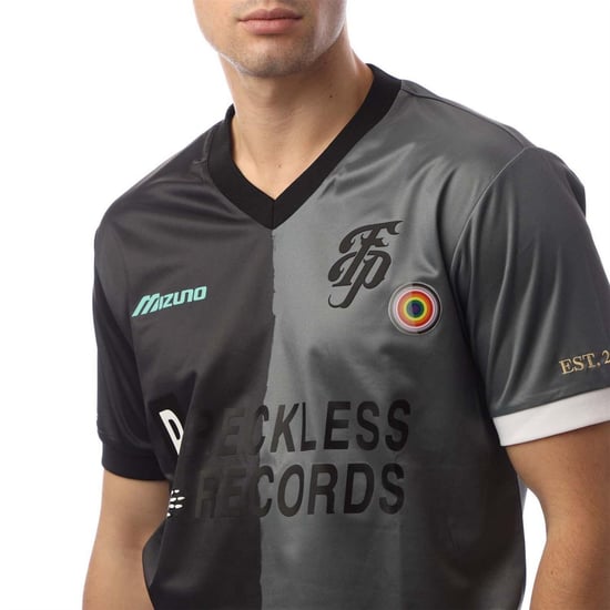 Mizuno Heren Footpatrol Monogram Game Voetbalshirt (Zwart) - Image 4