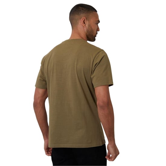 Threadbare Heren borstzak Regular T-shirt (Kaki Groen) - Image 3