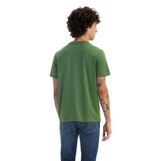 Levis Klassiek T-shirt met ronde hals van Housemark voor heren (Mirte Groen) - Image 3
