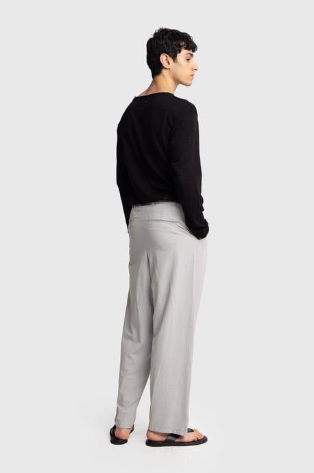 Heren Katoenen Wijd Broek Trui Pants - Image 3