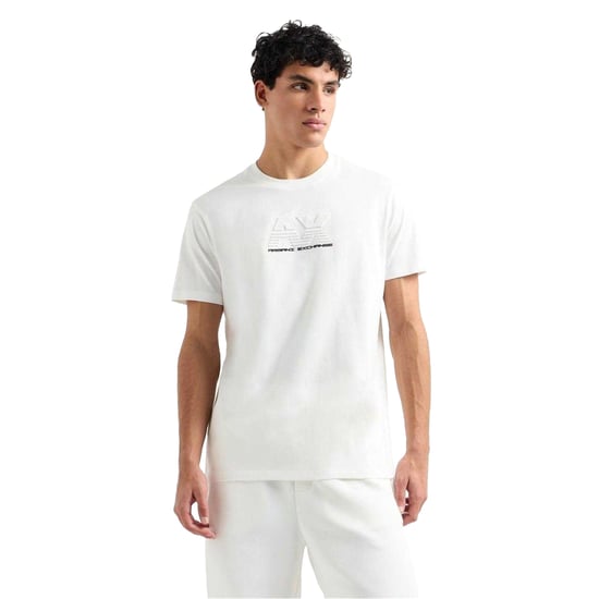 Armani Exchange Heren Normaal T-Shirt (Gebroken wit) - Image 1