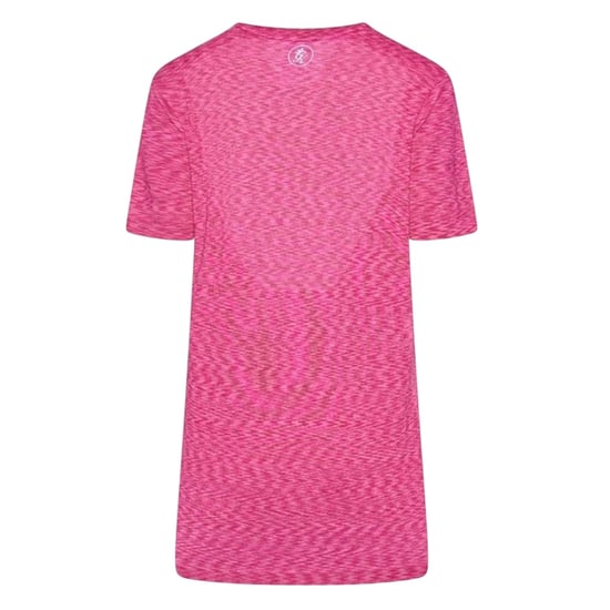 Gym King Heren Crew Neck Slim T-Shirt (Heet Roze) - Image 2