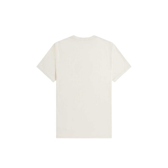 Fred Perry Heren Krans Logo Regular T-shirt (Ecru) - Image 3