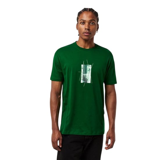 Armani Exchange Heren Grafisch T-Shirt (Tuin groen) - Image 1