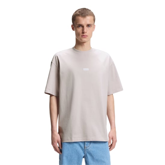 Hugo Boss Heren Nalono Katoenen T-Shirt (Paars) - Image 1