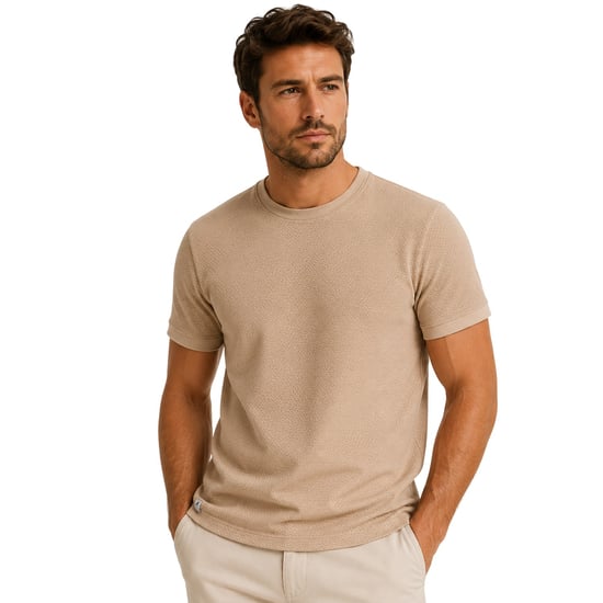 Threadbare Unisex Gosford Regular T-shirt voor volwassenen (Steen) - Image 2