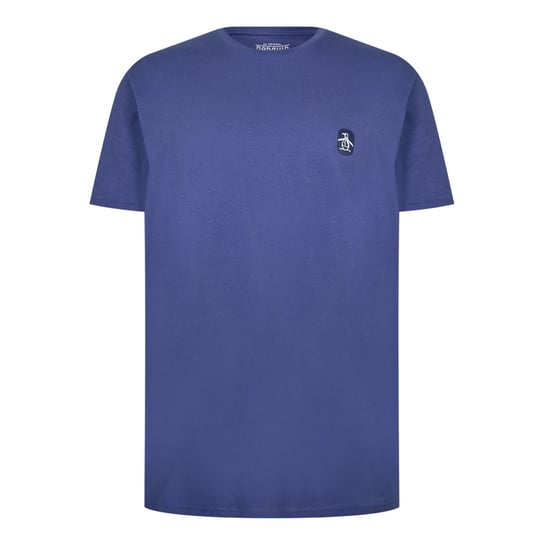 Original Penguin Heren Basic T-shirt met ronde hals (Indigo) - Image 1
