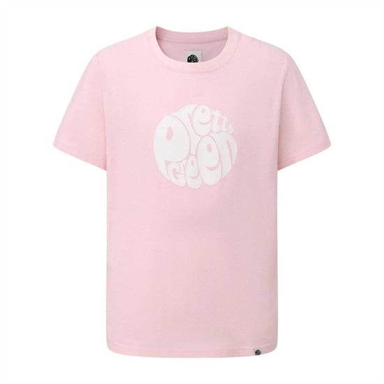 Pretty Green Heren T-shirt katoen met logo (Lichtroze) - Image 1