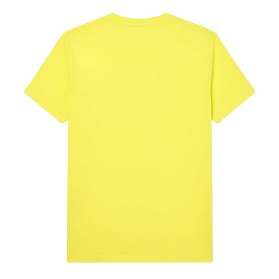 Lacoste Heren-T-shirt van Pima-katoen met borduursel (Geel) - Image 2