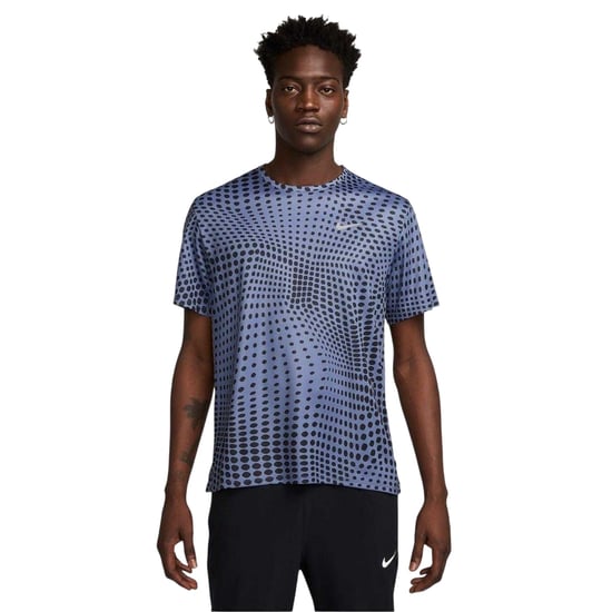 Nike Miler Dri-FIT T-shirt met ronde hals voor heren (Indigo) - Image 1