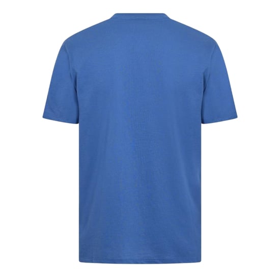 Hugo Heren-T-shirt met Dulivio-logo in contrasterende kleuren (Medium Blauw) - Image 2