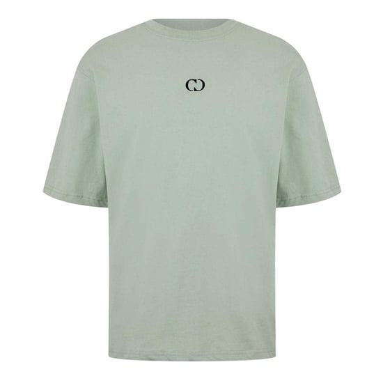 Criminal Damage Heren rugprint normaal T-shirt (Lichte Salie) - Image 1
