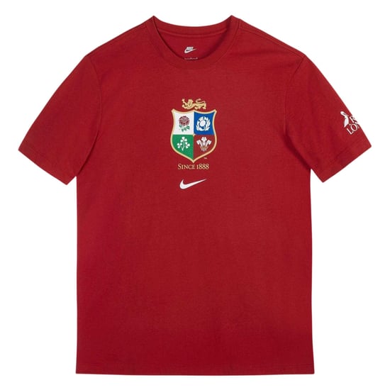 Nike Heren British & Irish Lions T-Shirt (Pepper Red/Wit) - Image 1