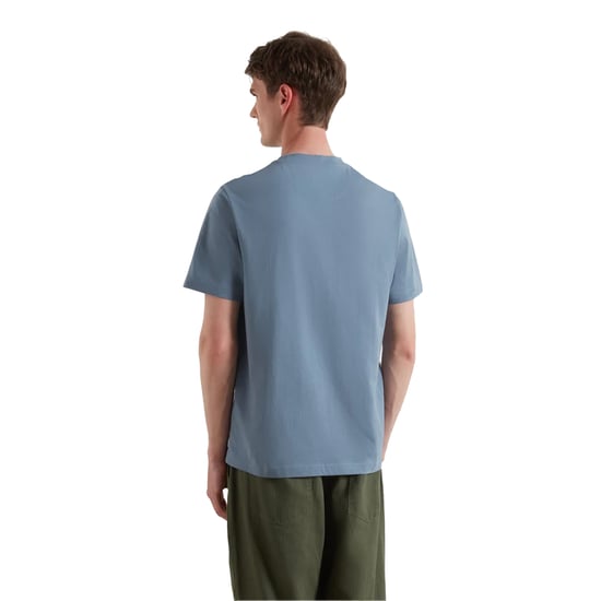 Farah Heren Logo Regular T-Shirt (Krijtblauw) - Image 2