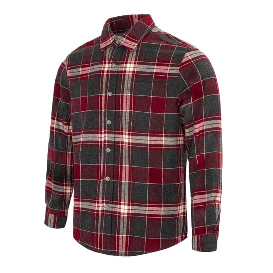 Firetrap Geruit herenoverhemd (Zwart, Rood) - Image 3