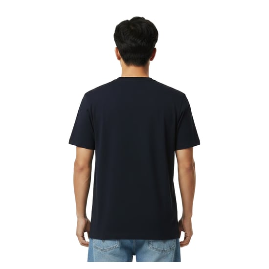 Farah Heren Harrow Korte Mouwen T-Shirt (Echte Marineblauw) - Image 3