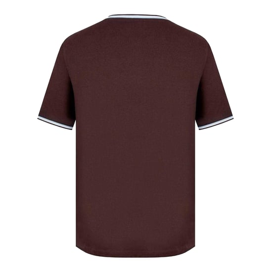 Slazenger Katoenen heren-T-shirt (Chocolade) - Image 2