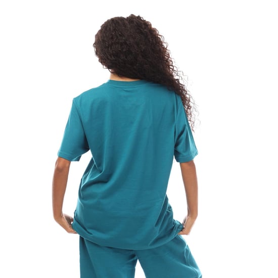 Hype Heren T-shirt van katoen met reguliere pasvorm (Teal) - Image 2