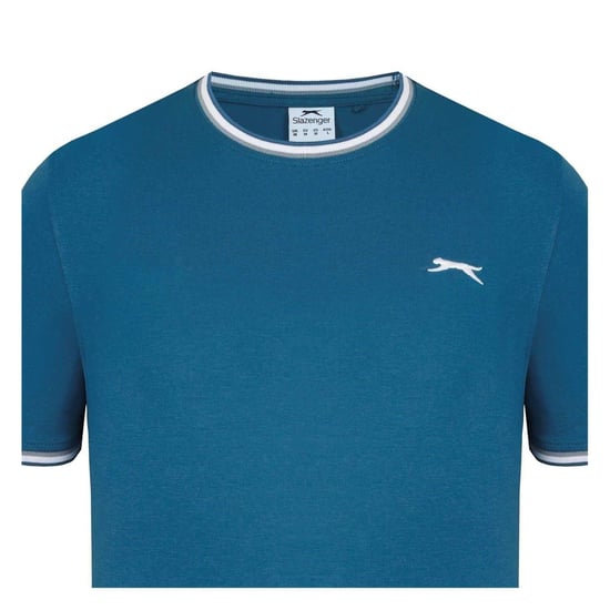 Slazenger Katoenen heren-T-shirt (Teal) - Image 4
