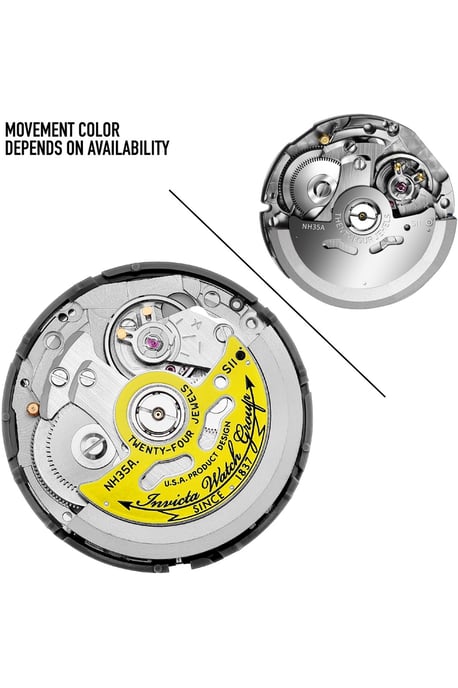 Invicta Reserve 50441 Herenhorloge - Automatisch Uurwerk - Roestvrij Staal met Zilveren Wijzerplaat - 48 mm - Image 3