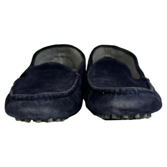 Manolo Blahnik Loafers in marineblauw suede - Image 2