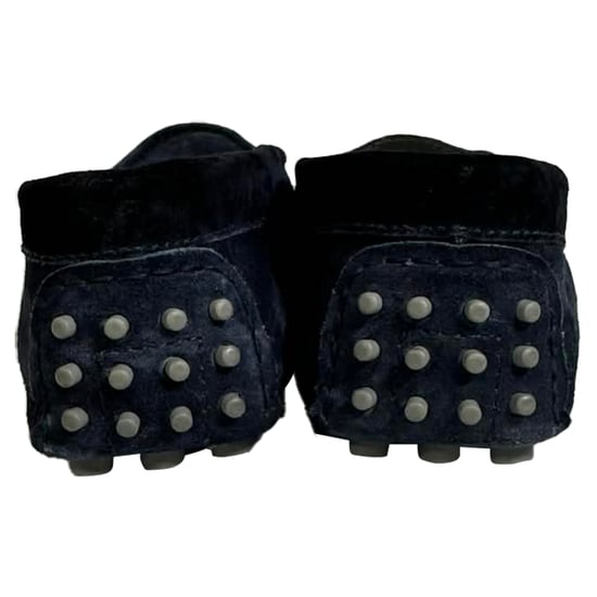 Manolo Blahnik Loafers in marineblauw suede - Image 3