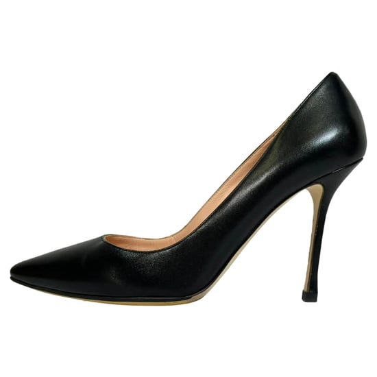 Sergio Rossi Godiva Pumps in Zwart Leer - Image 4