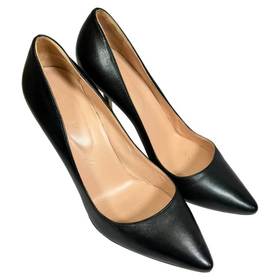 Sergio Rossi Godiva Pumps in Zwart Leer - Image 6