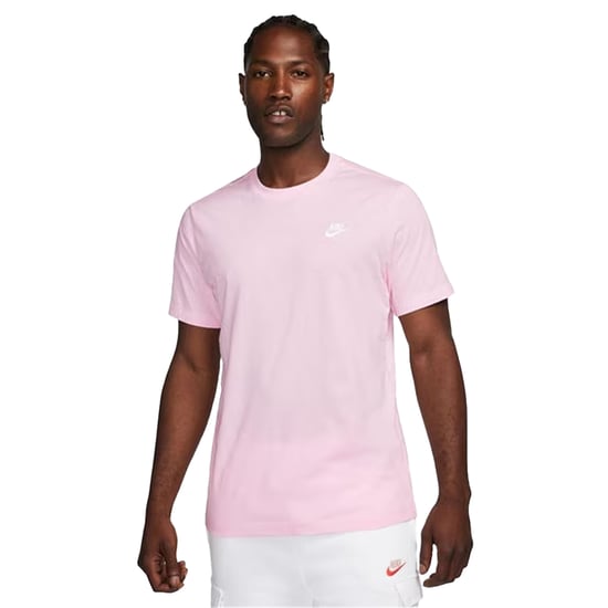 Nike Heren Club T-Shirt (Roze schuim) - Image 2
