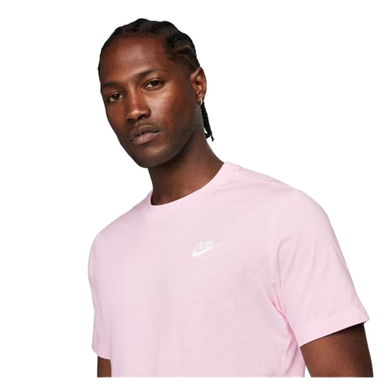 Nike Heren Club T-Shirt (Roze schuim) - Image 4