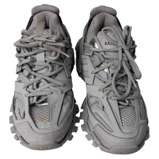 Balenciaga Track Recycled Sole Sneakers in Grijs Polyurethaan - Image 4