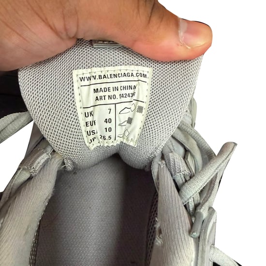 Balenciaga Track Recycled Sole Sneakers in Grijs Polyurethaan - Image 6