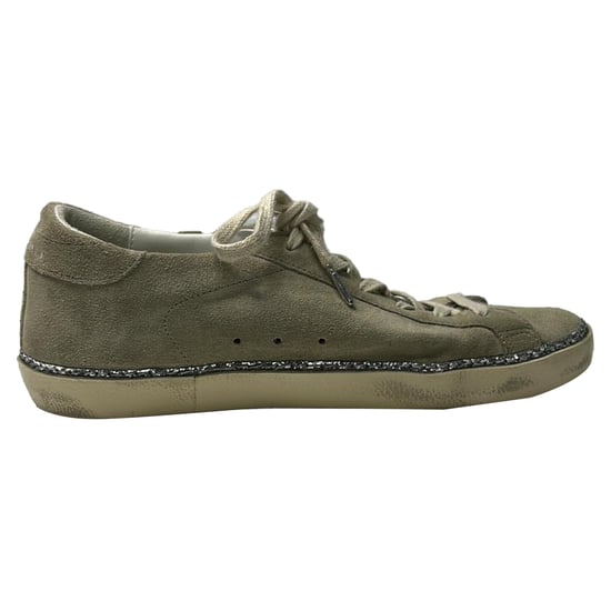Golden Goose Super Star Sneakers in Beige Suède - Image 1