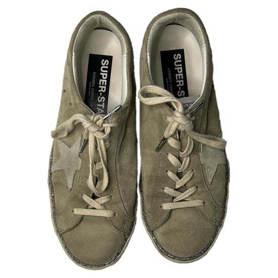 Golden Goose Super Star Sneakers in Beige Suède - Image 2