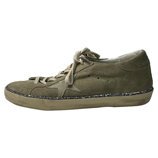 Golden Goose Super Star Sneakers in Beige Suède - Image 4