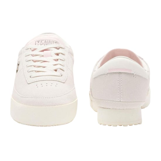 Lacoste Dames L003 Neo Suede Chunky Sole Sneakers (Off White) - Image 4