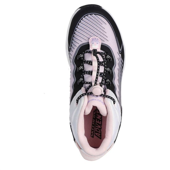 Skechers Kinderen Avonturier Laag Gesneden Sneakers (Zwart/Lavendel) - Image 3