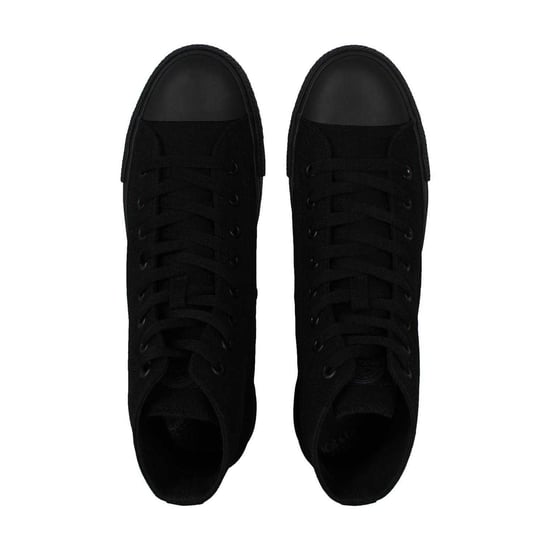 SoulCal Hoge canvas sneakers met logo voor heren (Zwart) - Image 4