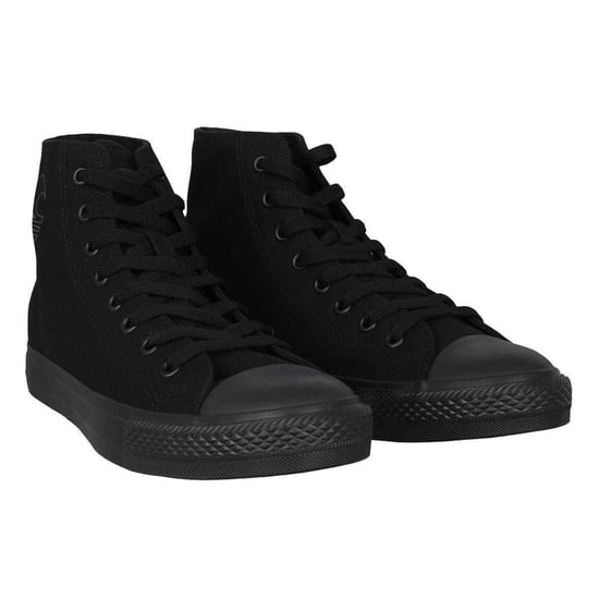 SoulCal Hoge canvas sneakers met logo voor heren (Zwart) - Image 5
