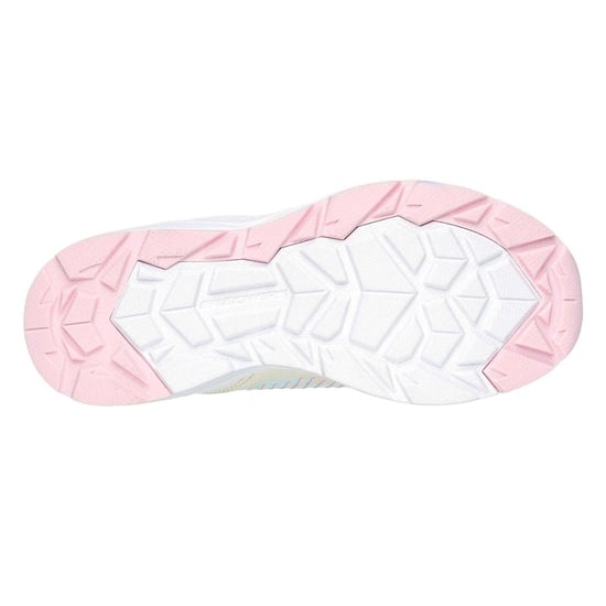 Skechers Kinder Adventurer Lage Sneakers (Off White/Roze) - Image 4