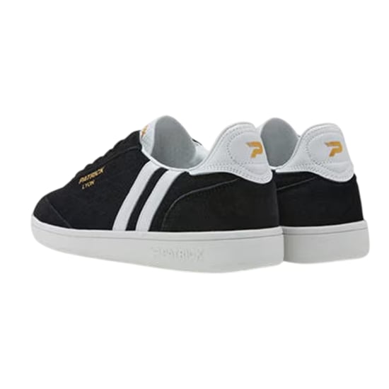 Patrick Leren sneakers met cupzool voor heren van Lyon (Zwart, Wit) - Image 2