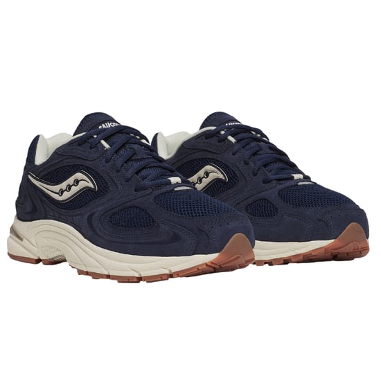 Saucony Unisex Jazz 9 Retro-leren schoenen voor volwassenen (Marine) - Image 4