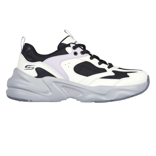 Skechers Dames Bobsbamina Sneakers (Zwart/Wit) - Image 1