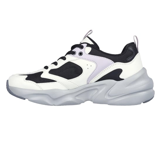 Skechers Dames Bobsbamina Sneakers (Zwart/Wit) - Image 2