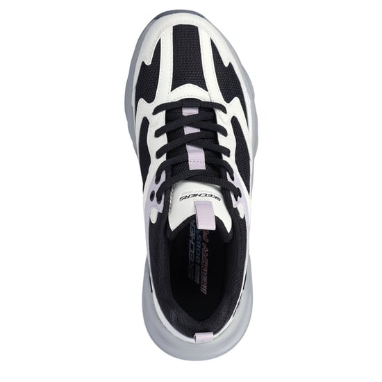 Skechers Dames Bobsbamina Sneakers (Zwart/Wit) - Image 3