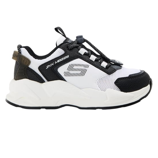 Skechers Ultrasurge instapschoenen voor kinderen (Wit, Zwart) - Image 1