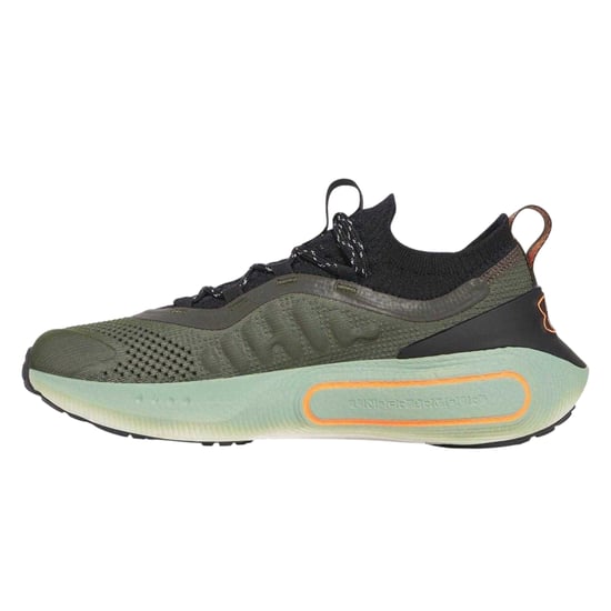 Under Armour Heren Phantom 4 Flat Sock Trainers (Groen) - Image 2