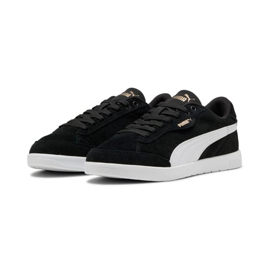 Puma Vikky Star SD Suède Dames Zwarte Trainers - Image 1