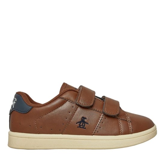 Penguin Junior Marmer Tan/Navy Sneakers - Image 1